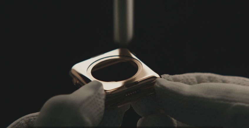 méthode de fabrication de la Apple Watch 18 carats
