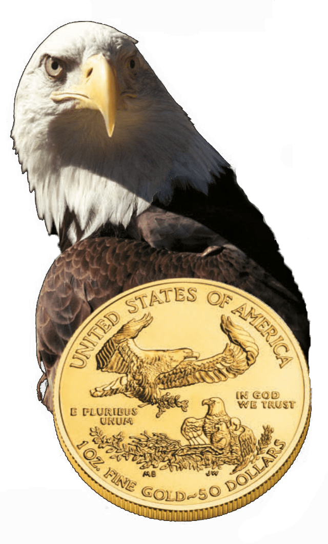 pièce d'or American Eagle