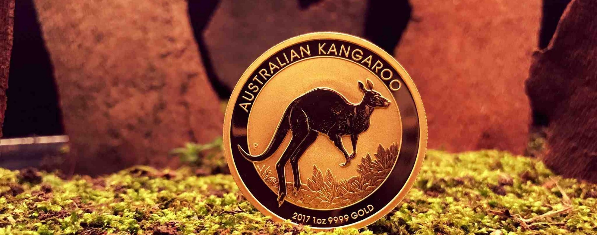 Australien nugget kangourou pice dor par orobel