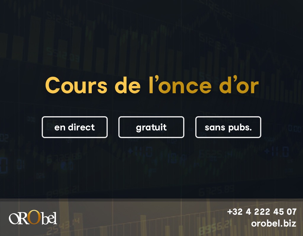 Cours De L'once D'or En Euro Dollars Sterling Gratuit Par Orobel